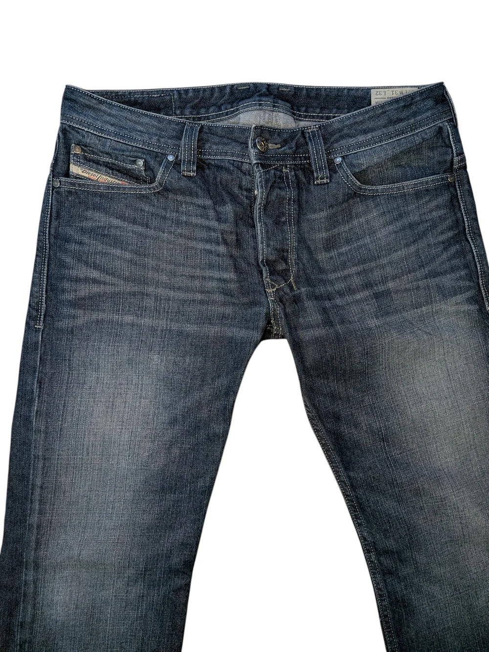 Vintage Y2K Diesel Safado Straight Fit Dark Blue Washed Jeans Great Condition - Picture 2 of 8